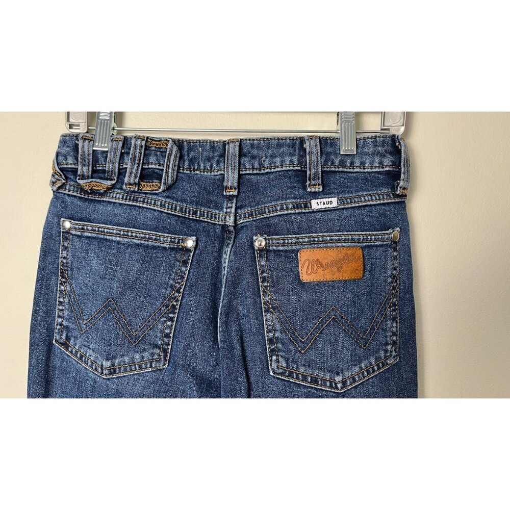 WRANGLER + STAUD COLLAB FLARE BOOTCUT JEANS 26 - Picture 7 of 10
